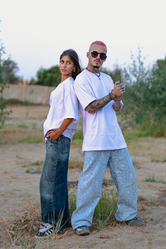 5- WHITE OVERSIZED T-SHIRT